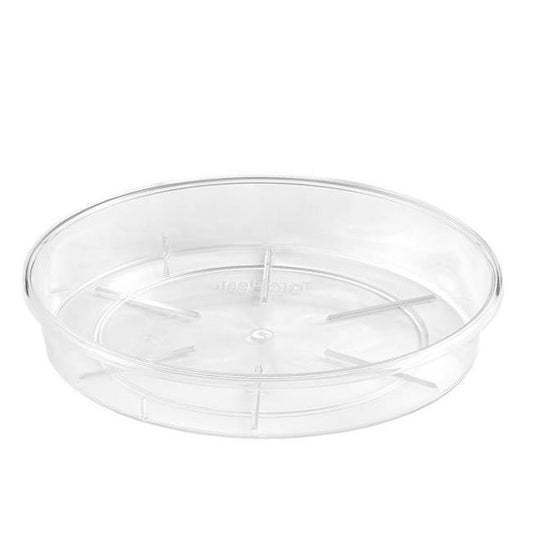Plato Redondo Transparente 16 x 3 cm