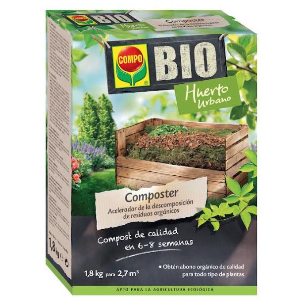 Compo Bio Acelerador de Compostaje Composter 1,8 Kg