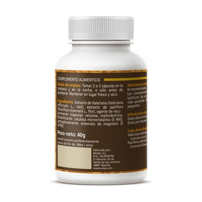 Pasiflora y Valeriana Sotya, 90 cápsulas 450 mg
