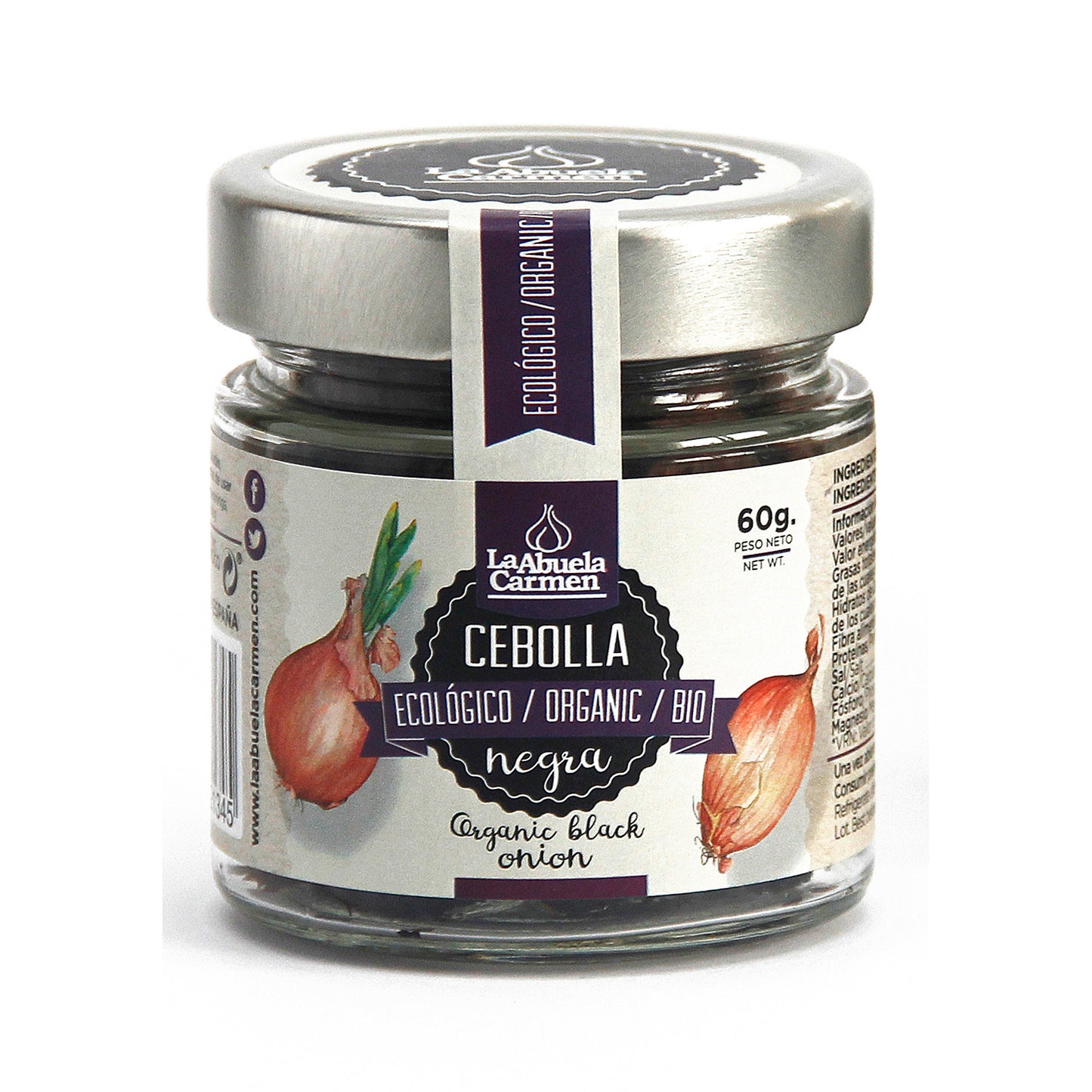 Cebolla Negra La Abuela Carmen 60 g