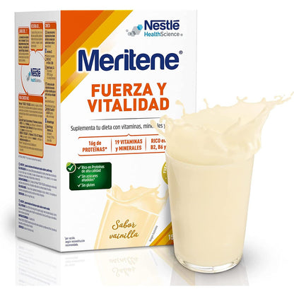 BATIDO FUERZA Y VITALIDAD  MERITENE . 15sx30gr