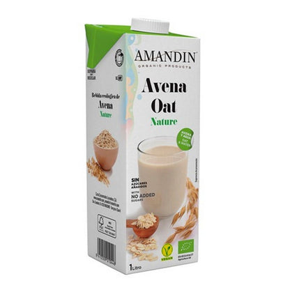Bebida de Avena Sólo Avena (Sin Aceite) Bio Amandin 1L