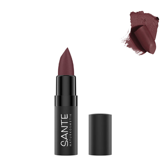 Pintalabios Mate 08 Vibrant Plum, Sante, 4,5g