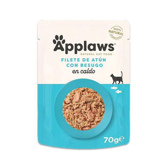 Comida húmeda para gatos Sobre Atún y besugo Applaws 70g