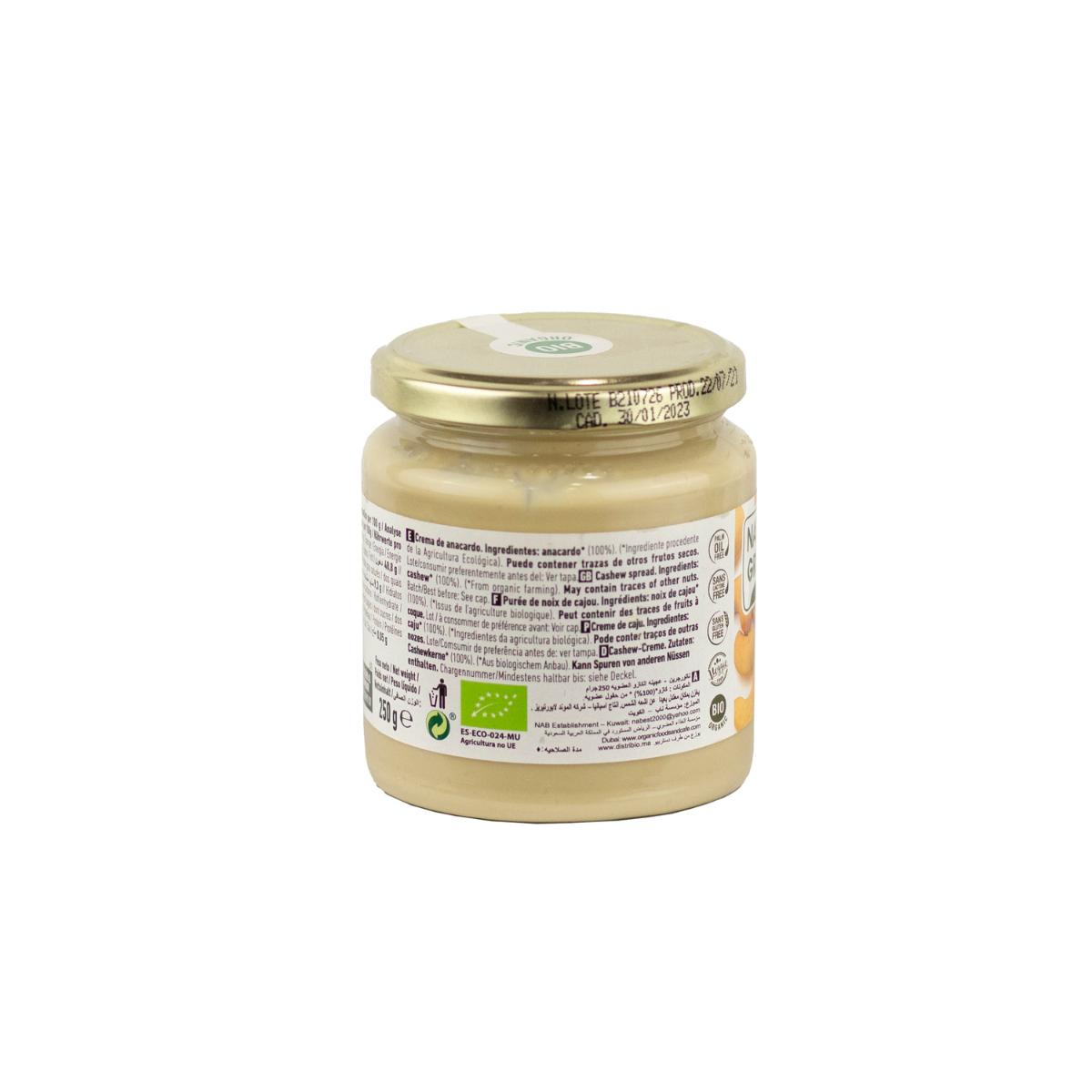 Crema de Almendra Bio untable NaturGreen  250 g