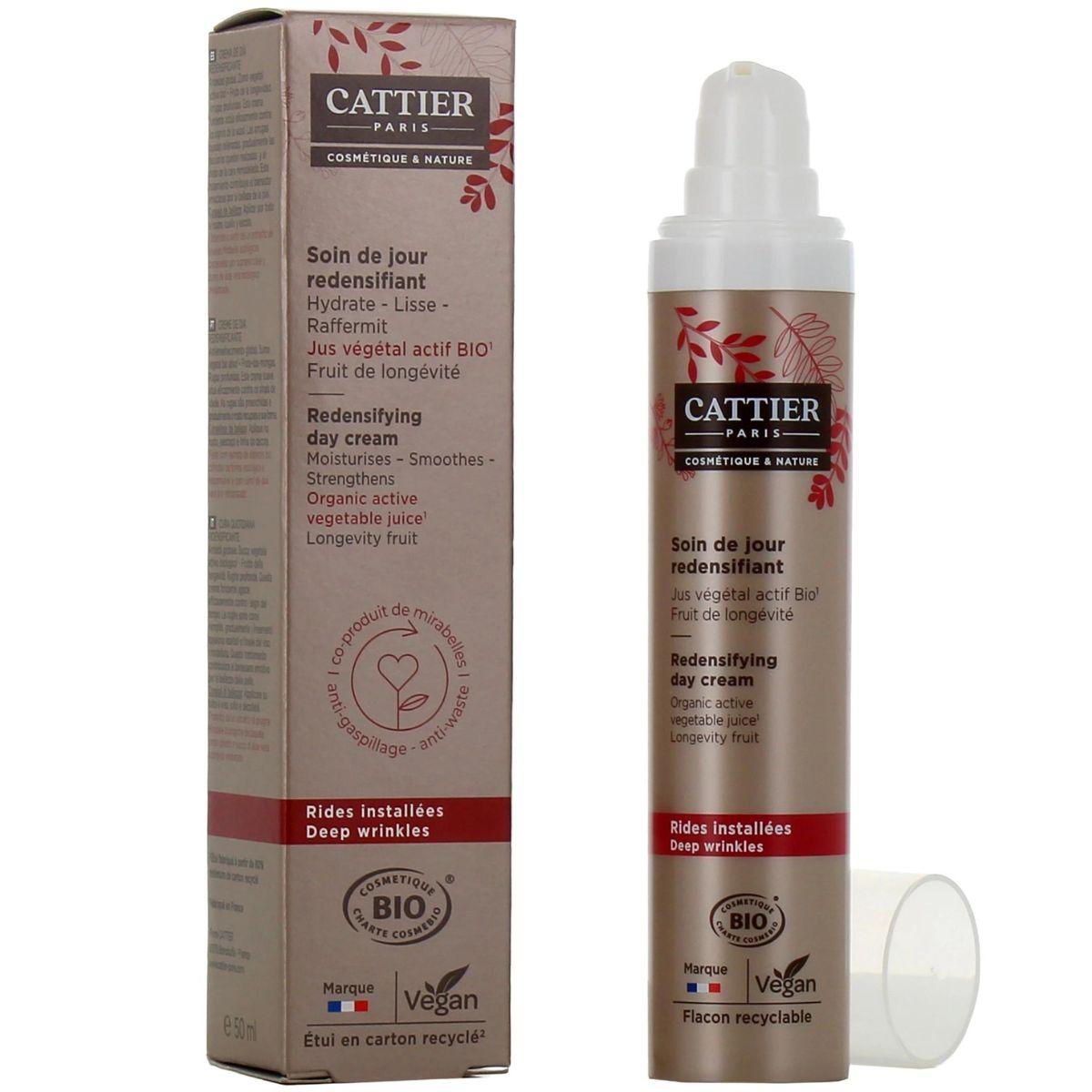 Crema de día redensificante Cattier 50 ml