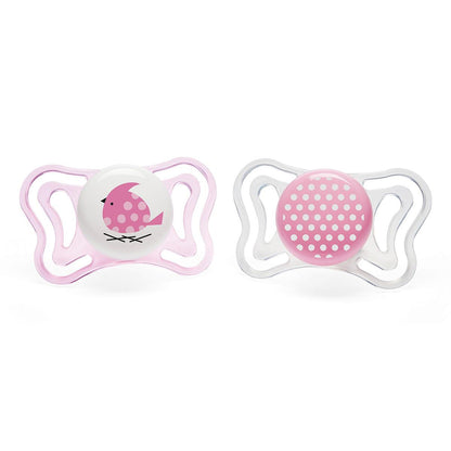 Chupete Physio Light silicona 2-6m 2ud Chicco