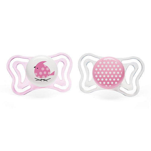 Chupete Physio Light silicona 2-6m 2ud Chicco