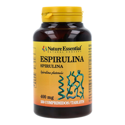 Espirulina 400 mg 250 tabletas