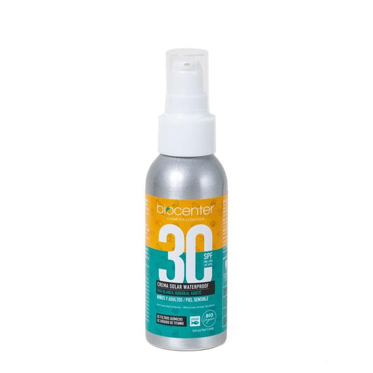 Crema solar natural formato de viaje Biocenter 100 ml