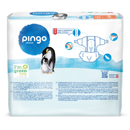 Pañales T3 (4-9kg) Pingo 44 Uds