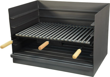 Cajón Barbacoa obra con Parrilla Inox Imex El Zorro