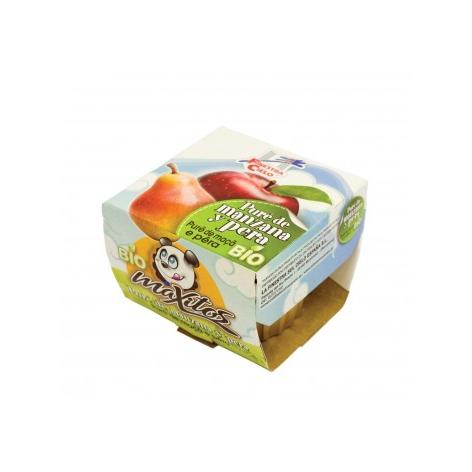 Puré de manzana y pera Bio La Finestra Sul Cielo 200 g