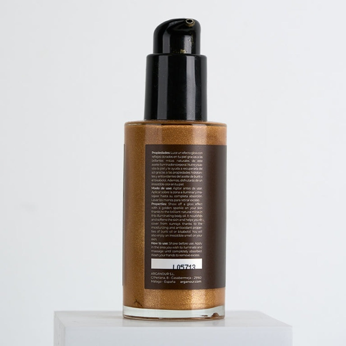 Iluminador corporal Brilli Brilli Arganour 100ml