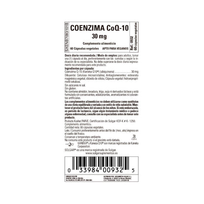 Coenzima CoQ10 (vegan)