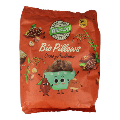Biopillows Chocolate y Avellanas Biocop, 375 g
