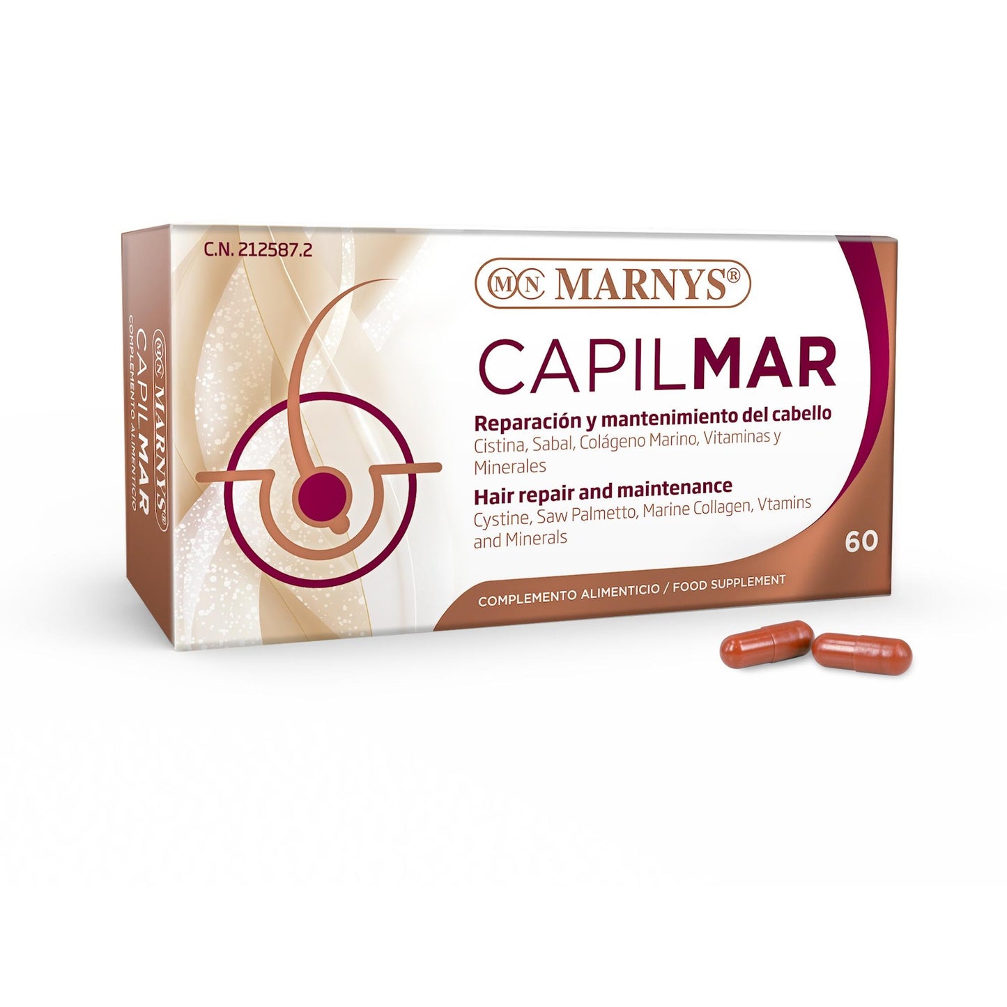 CAPILMAR Marnys 60 CÁPSULAS.