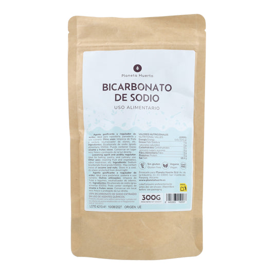 Bicarbonato de sodio alimentario Planeta Huerto 300 gr