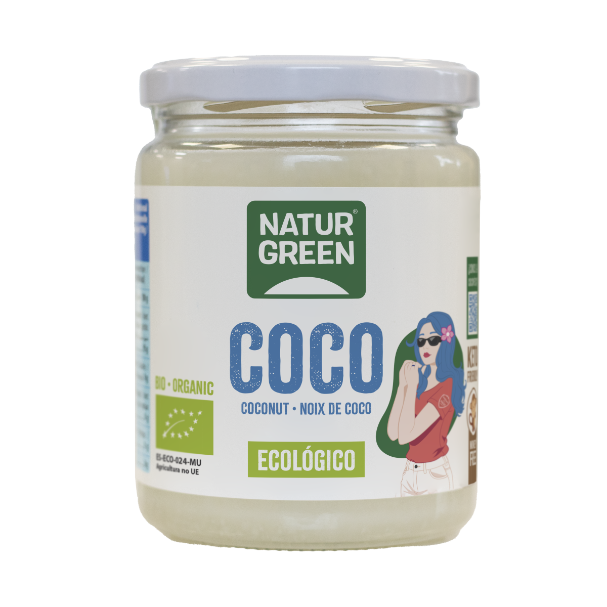 Grasa de Coco Bio NaturGreen 400 g