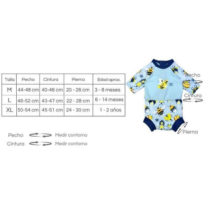 Traje Solar Bugs Life  Happy Nappy - Splash about