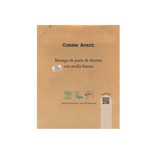 Recarga pasta de dientes de menta Comme Avant 180 g