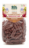 Macarrones Penne T.Sarraceno Remolacha Y Lino Sin Gluten Bio Sol Natural 250 g