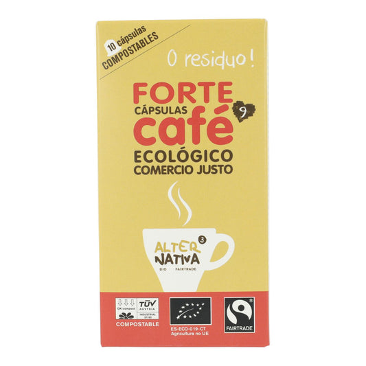 Cápsulas de Café Forte Alternativa, 10 uds 5,5 g