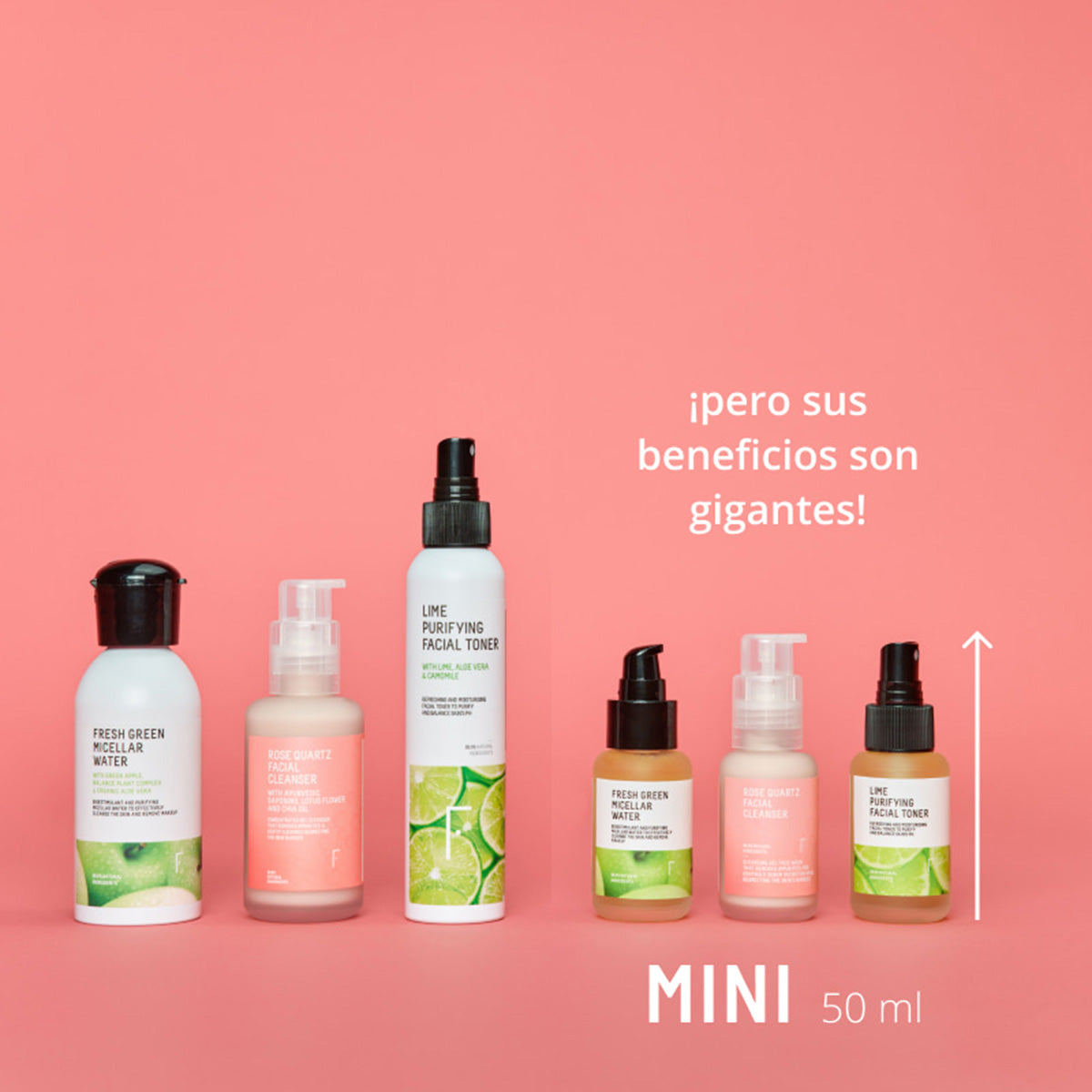 Cofre Mini Cleanser Trio, Freshly Cosmetics