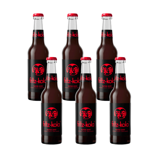 Pack 6x Fritz Kola SuperZero FRITZ KOLA 330 ml