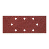 Wolfcraft 8409000 - 15 patines de lija de corindón, grano 40,80,120; perforadas 93 x 230 mm