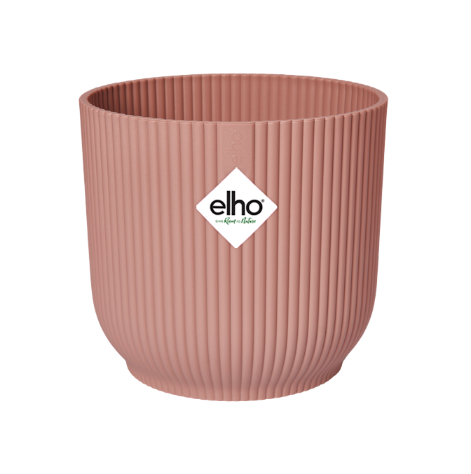 Macetero vibes fold round delicate pink Elho 25 cm