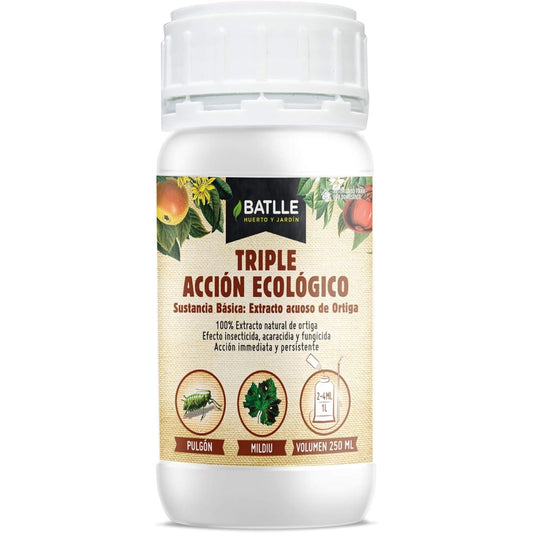 Triple acción Eco concentrado insecticida fungicida acaricida 250 ml Batlle