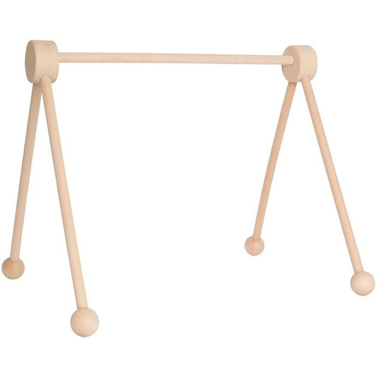 Gimnasio para bebé de madera natural Jabadabado