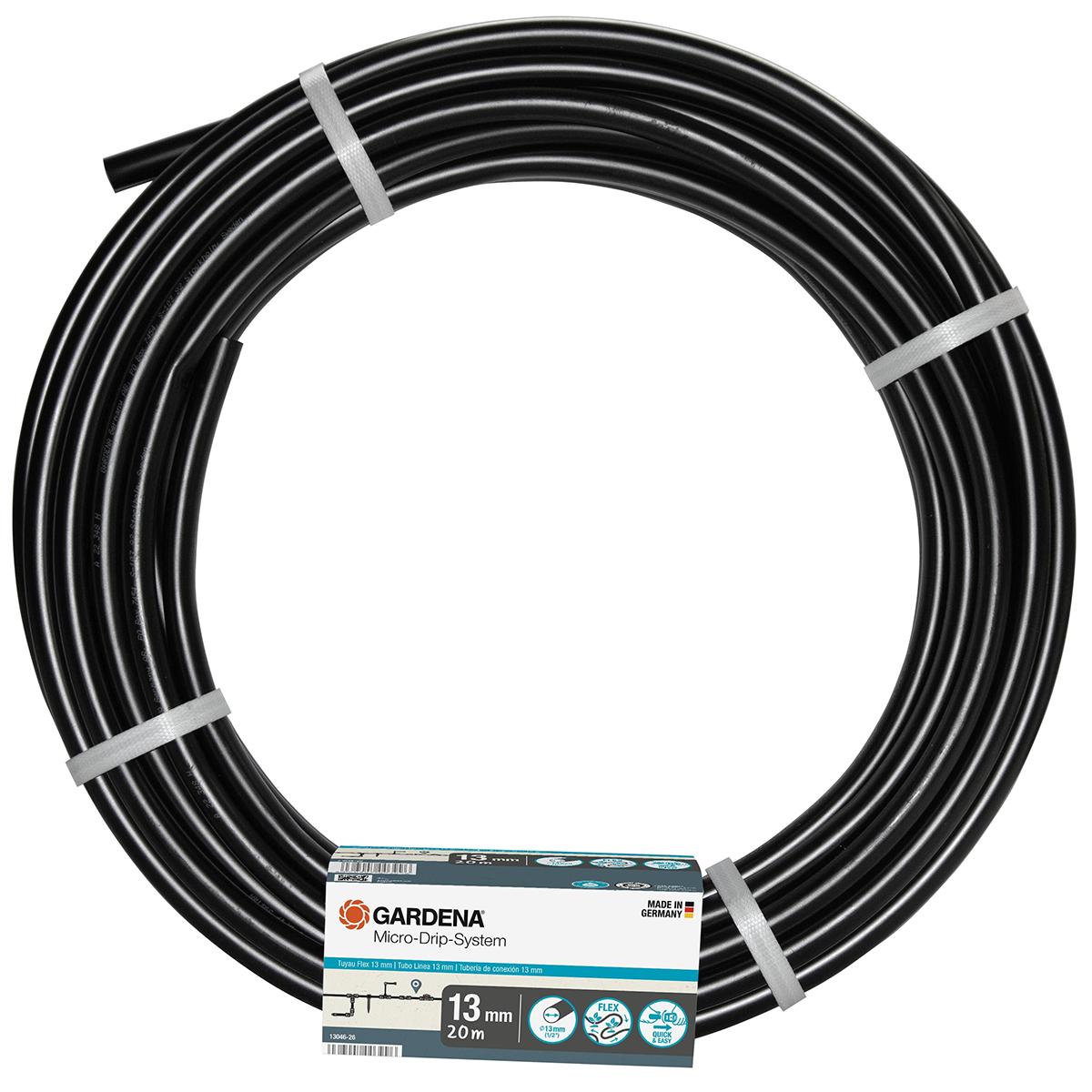 Tubería de conexión Flex 20 m 13 mm (1/2") Microdripsystem Gardena