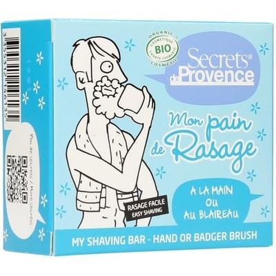 Jabón sólido de afeitar Secret de Provence 90g