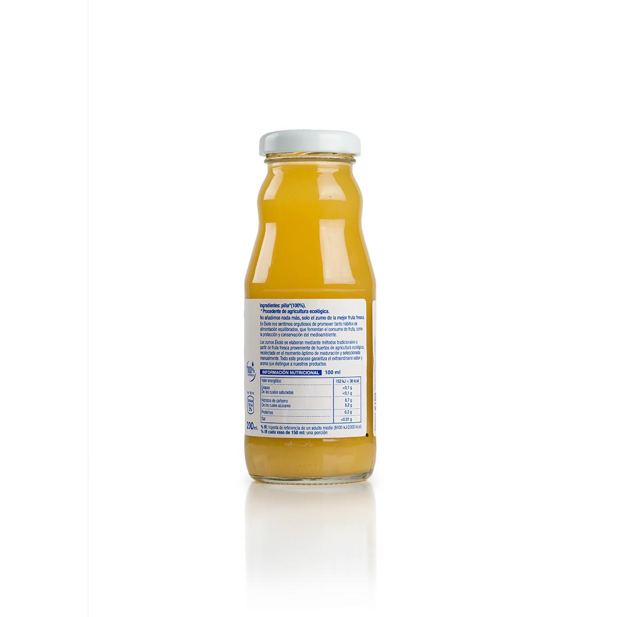 Zumo de Piña Bio 100% exprimido Ékolo