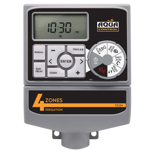 Programador de riego 4 zonas Aqua Control