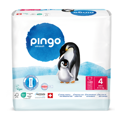 Pack ahorro Pañales T4 (8-14kg) Pingo 160 Uds