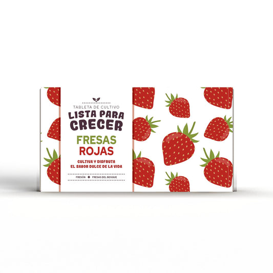 Tableta de cultivo Fresas Rojas