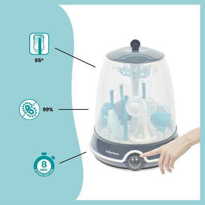 Turbo Steam(+) Esterilizador 2 en 1 Babymoov