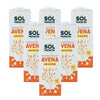 Pack 6x Bebida de Avena Sin Gluten Bio Sol Natural 1 L