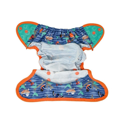 Pañal de tela Twilight Garden Corchetes Close Parent