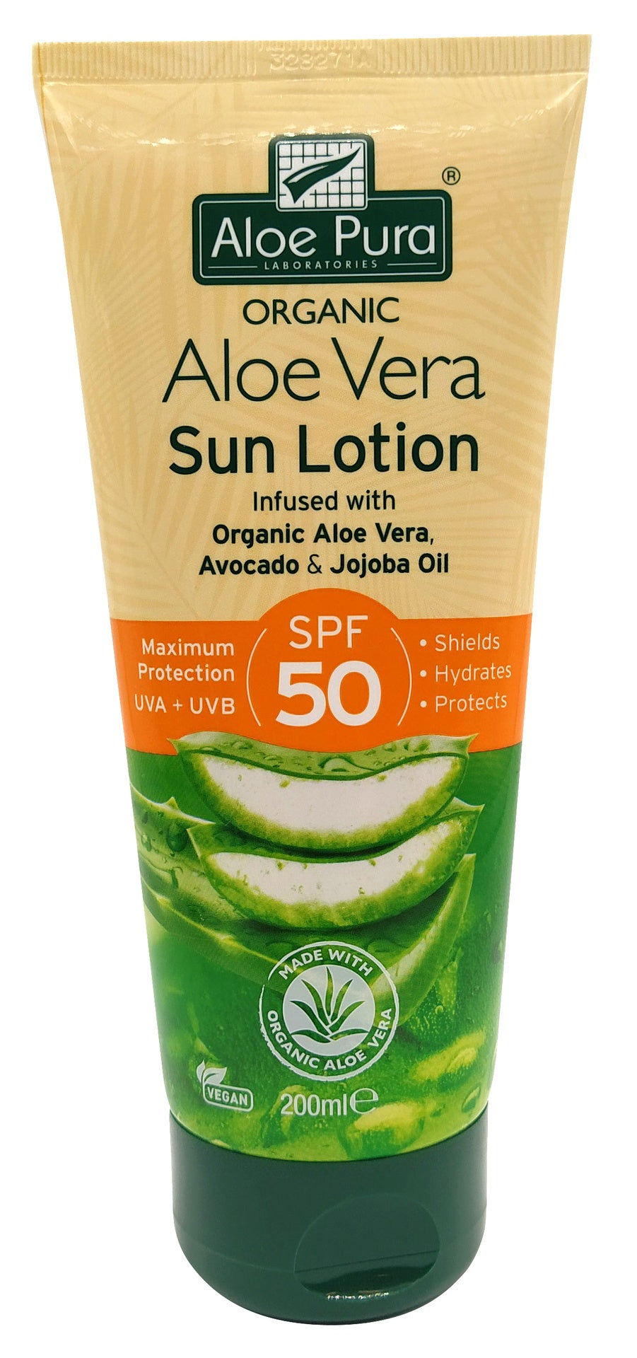 Protector Solar Factor 50 ALOE PURA 200ml