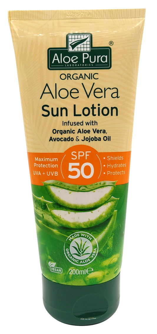 Protector Solar Factor 50 ALOE PURA 200ml
