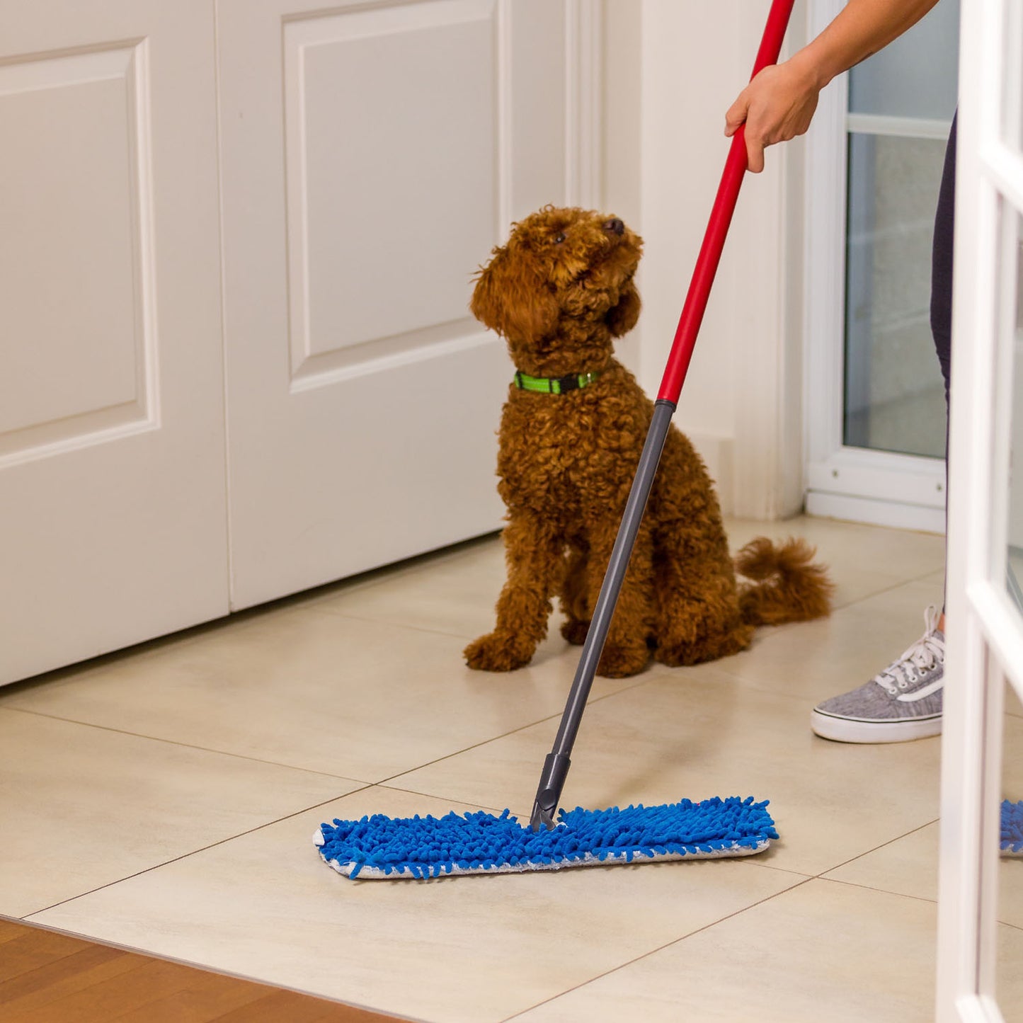 Mopa MF Flip Mop Pet Pro,Vileda Rojo
