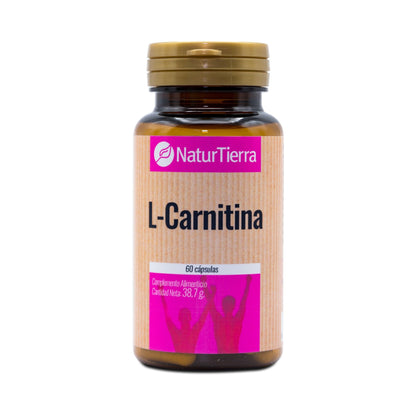 L-Carnitina, 60 cápsulas. NaturTierra
