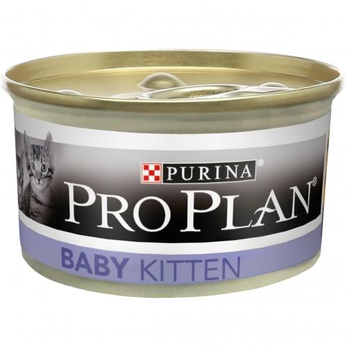 PRO PLAN Gato Lata Moussen Baby Kitten Rico en Pollo 85gr