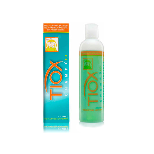 Tiox Champú infantil de uso diario con extracto de Quassia Amara 250ml