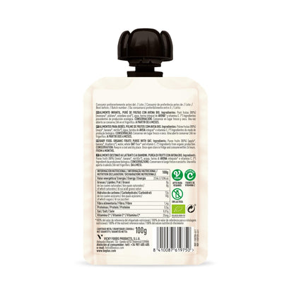 Pouch manzana, plátano, arándanos y avena BIO Be Plus 100 g