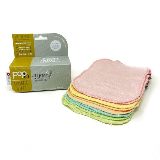 Pack 10 Toallitas Lavables Pastel Close Parent